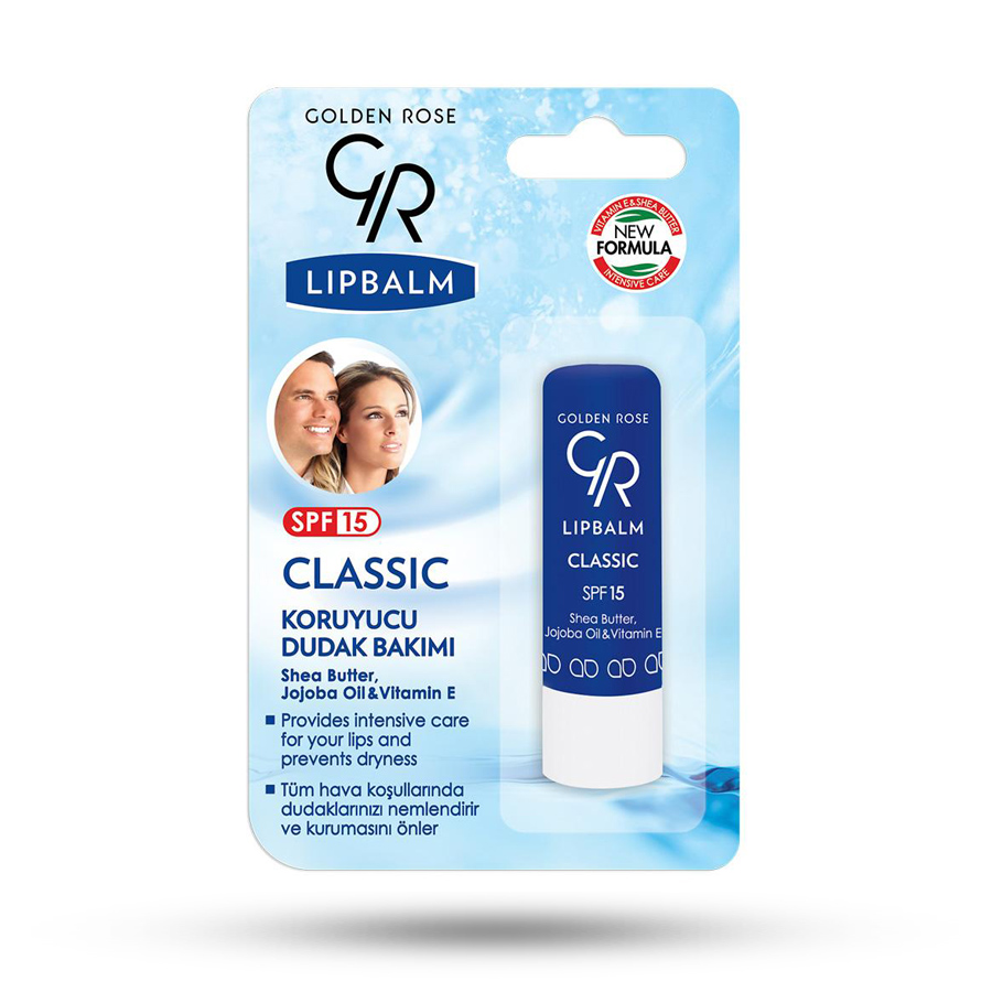 بالم لب گلدن رز SPF15 مدل کلاسیک