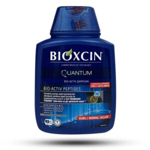 شامپو ضد ریزش بیوکسین مدل کوانتوم مناسب موهای نرمال تا خشک حجم 300 میل